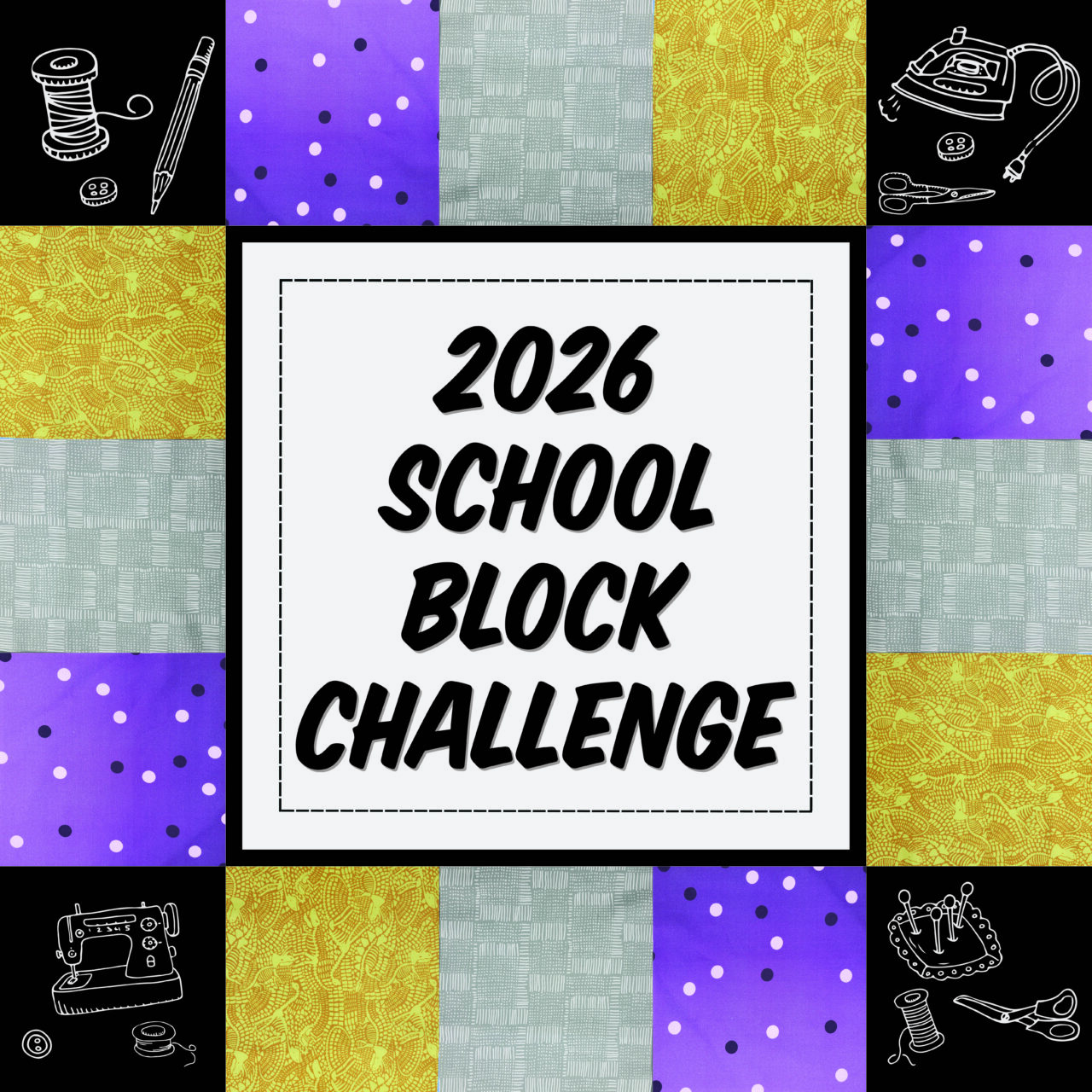 Shcool Blocks School Block Challenge 2026 – National Quilt Museum