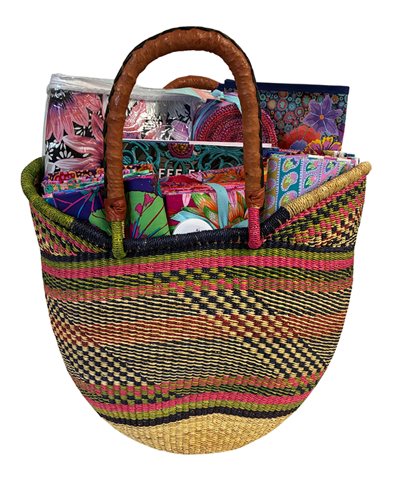 Kaffe Fassett Fabric Basket