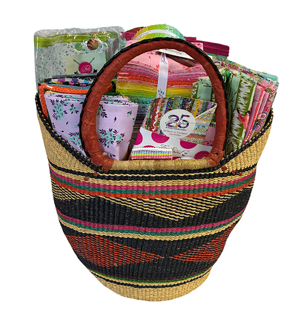 Tula Pink Fabric Basket